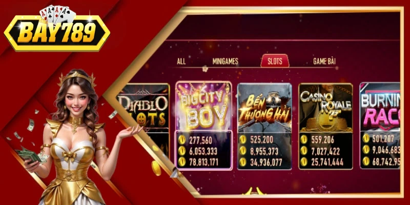 Kho slot game độc đáo, jackpot hấp dẫn