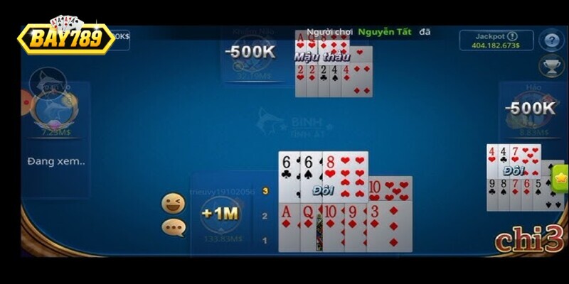 Một vài cách tính thắng thua nhận thưởng trong Mậu Binh