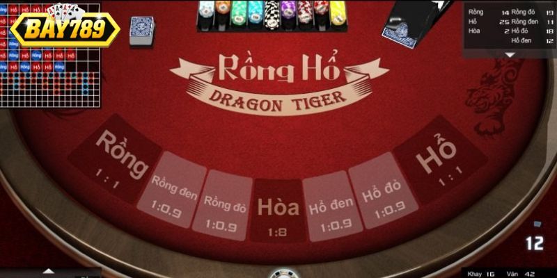 Rồng Hổ có cách chơi đơn giản chỉ với 1 quân bài